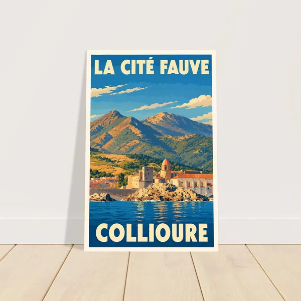 Affiche Collioure, vue 5