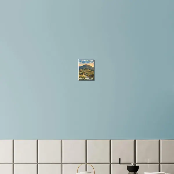 Affiche Le Haut-Koenigsbourg, vue 2