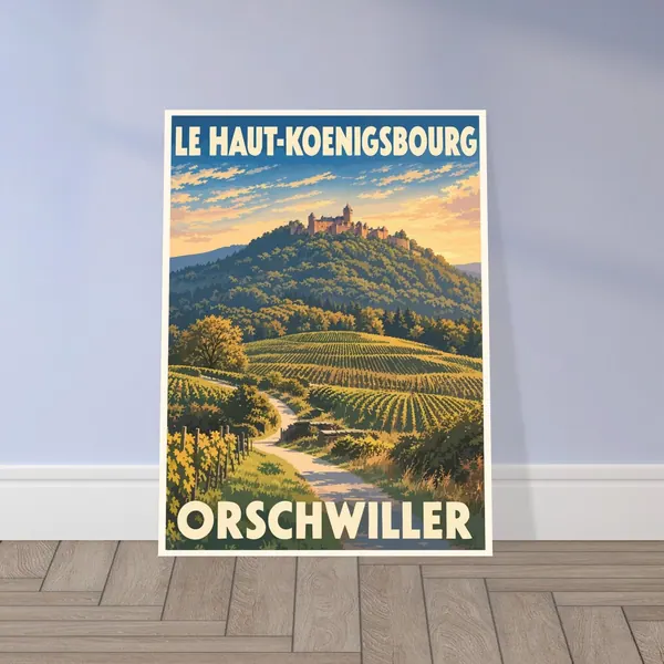Affiche Le Haut-Koenigsbourg, vue 5