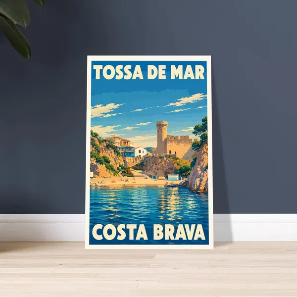 Affiche Tossa de Mar, vue 3