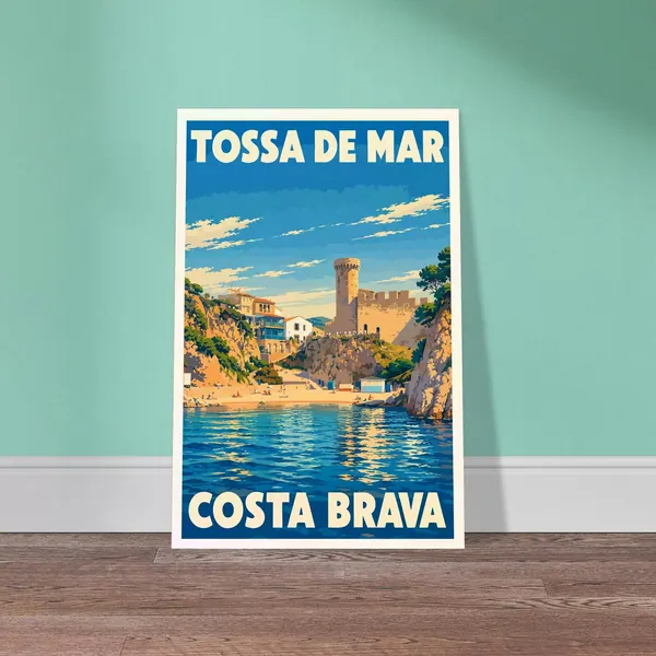 Affiche Tossa de Mar, vue 4