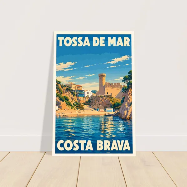 Affiche Tossa de Mar, vue 5